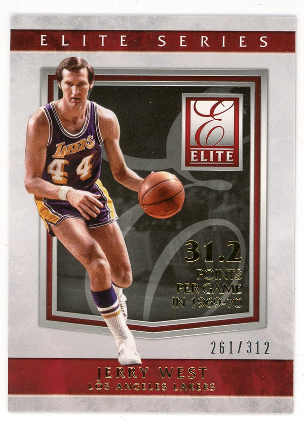 2015-16 PANIN ELITE SERIES JERRY WEST LAKERS NO. 17