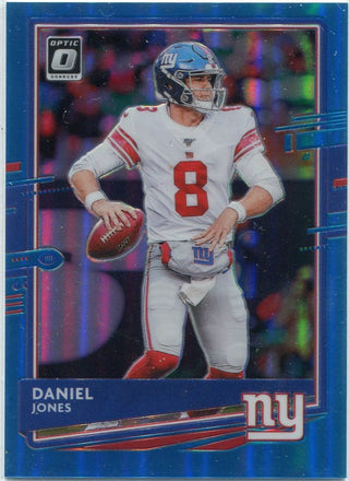 Daniel Jones 2020 Panini Donruss Optic Blue Prizm Card #73 247/299