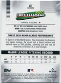 Trey Yesavage 2026 Topps Finest Common RC #96