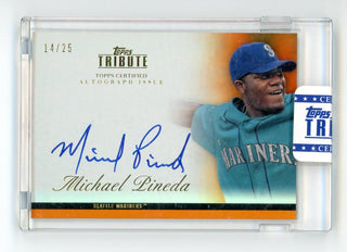 Michael Pineda 2012 Topps Tribute Autograph Issue #TA-MP3 Card 14/25