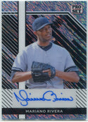 Mariano Rivera 2024 Leaf Collective Pro Set Autographed Blue Shimmer Card #PSA-MR2 2/10