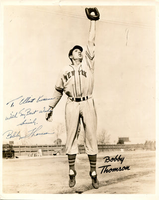 Bobby Thomson Autographed/Signed 8x10 Photo