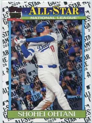 Shohei Ohtani 2026 Topps Series 2 All Star Foil Card # 91B2-50