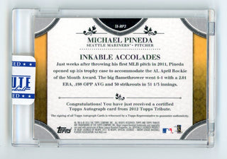 Michael Pineda 2012 Topps Tribute Autograph Issue #TA-MP3 Card 14/25