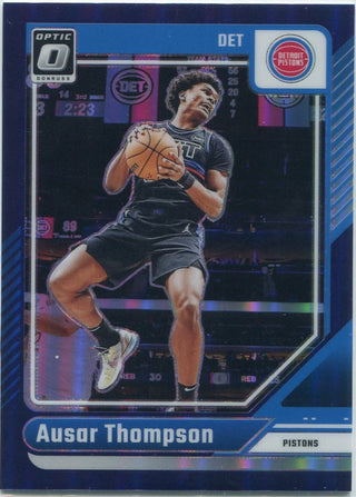 Ausar Thompson 2024 - 2025 Panini Donruss Optic Purple Prizm Card #143