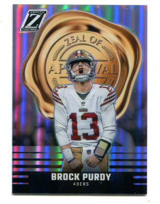 Brock Purdy 2023 Panini Zenith #4 Card