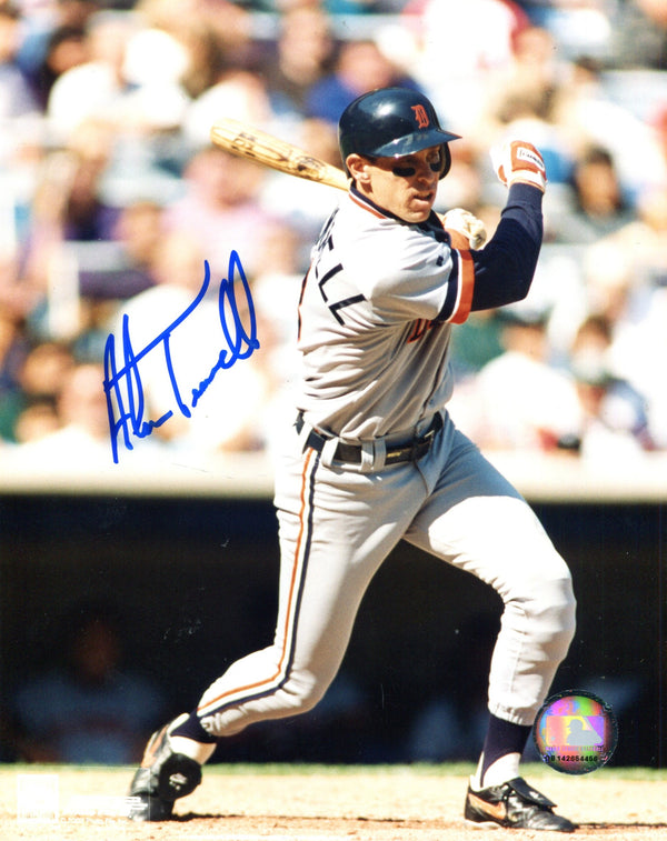Alan Trammell Autographed 8x10 Photo