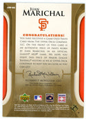 Juan Marichal 2004 Upper Deck Legendary Swatches #LSW-MA