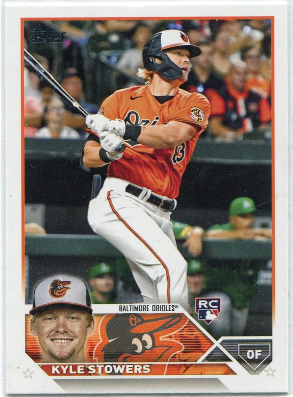 Kyle Stowers 2023 Topps RC #156