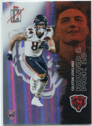Colston Loveland 2025 Topps Signature Class Refractor RC #113