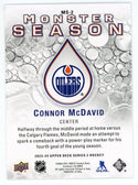 Connor McDavid 2023-24 Upper Deck Monster Season #MS-2