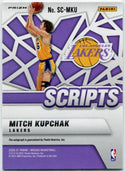 Mitch Kupchak 2020 - 2021 Panini Mosaic Scripts Autographed Prizm Card #SC-MKU