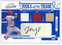 Marlon Byrd 2003 Autographed Donruss Absolute Tools of the Trade Patch/Bat/Shoe Relic #TT-152