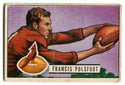 Francis Polsfoot 1951 Bowman #136 Card