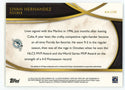 Livan Hernandez 2014 Topps acclaimed Autographs #AA-LHE Card 286/299