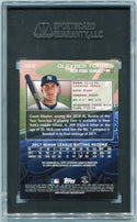Gleyber Torres 2018 Topps Stadium Club Autographed RC #SCA-GT SGC Graded 9