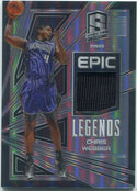 Chris Webber 2017 - 2018 Panini Spectra Epic Legends Jersey Prizm Card #EL-CW 70/149