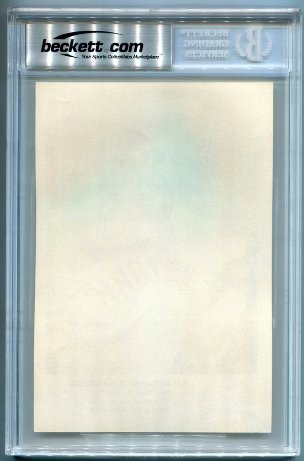 Lou Gehrig 1963 Hall Of Fame Picture Pack Card BGS Graded 5