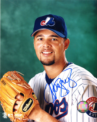 Javier Vasquez Autographed 8x10 Photo