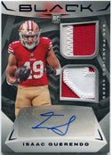 Isaac Guerendo 2024 Panini Black Dual 2 Color Patch/Autographed RC #RSM-42 62/75