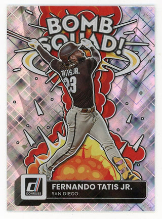Fernando Tatis Jr 2022 Panini Donruss Bomb Squad #BS-5 Card