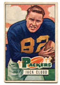 Jack Cloud 1951 Bowman #124 Card