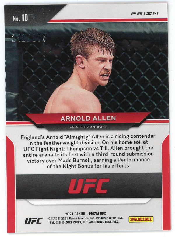 Arnold Allen 2021 Panini Prizm #10