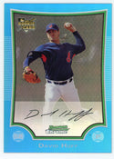 David Huff 2009 Topps Bowman Chrome Rookie Card #42