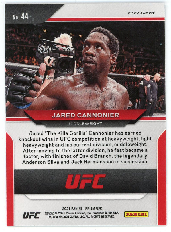 Jared Cannonier 2021 Panini Prizm #44