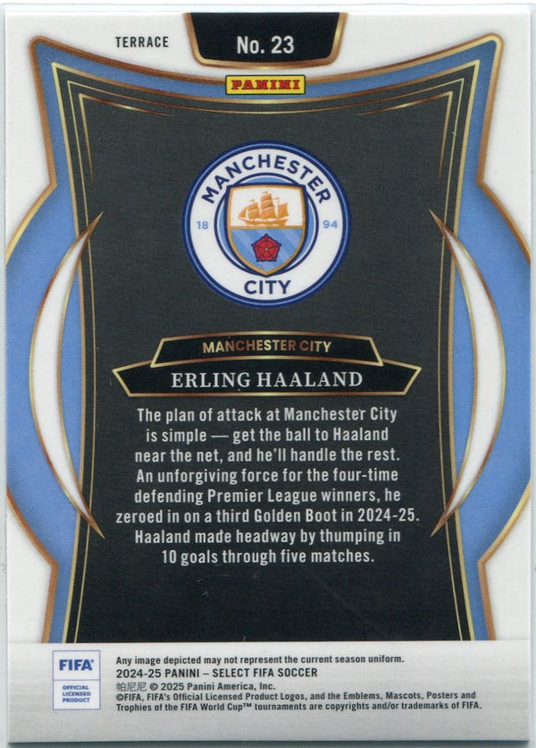 Erling Haaland 2024 - 2025 Panini Select #23