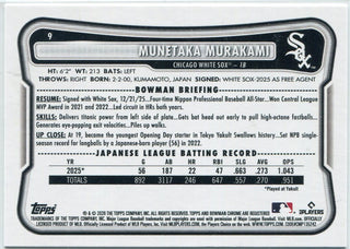 Munetaka Murakami 2026 Bowman Chrome RC #9