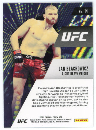Jan Blachowicz 2021 Panini Prizm Instant Impact #14
