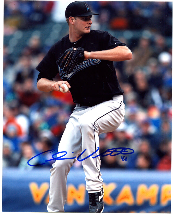 Chris Volstad 8x10 Autographed Photo