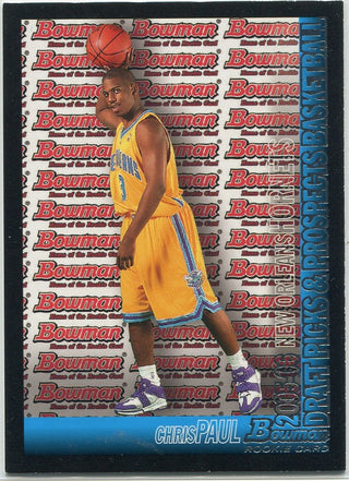 Chris Paul 2005 - 2006 Bowman Draft Picks & Prospects RC #111