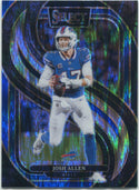 Josh Allen 2024 Panini Select Premier Level Blue Shock Prizm Card #122