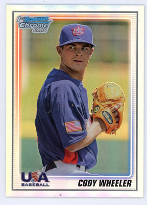 Cody Wheeler 2010 Topps 1st Bowman Chrome #USA-C18