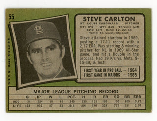 Steve Carlton Topps #55 Card