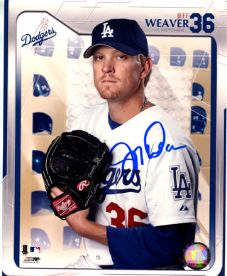 Jeff Weaver Autographed 8X10 Photo