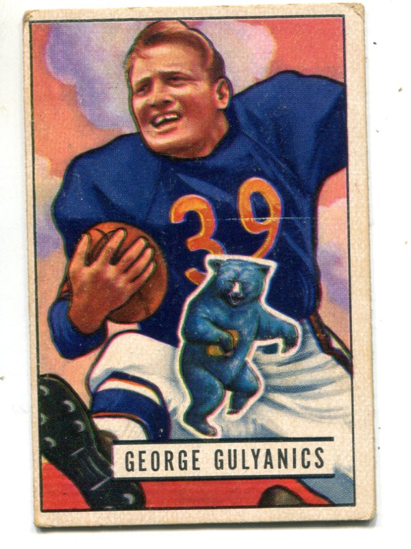 George Gulyanics 1951 Bowman #121 Card