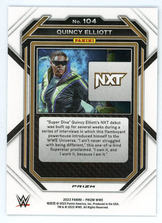 Quincy Elliott 2023 Panini Prizm Rookie Card #104