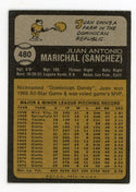 Juan Marichal Topps #480 Card