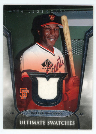 Willie McCovey 2004 Upper Deck Ultimate Swatches Patch Relic #US-WM