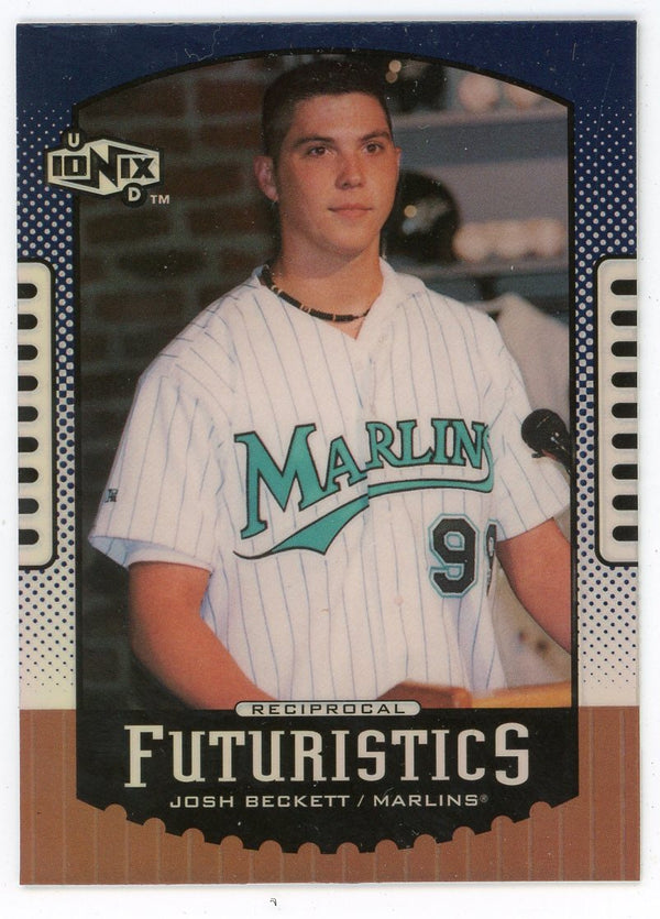 Josh Beckett 2000 Upper Deck IDNIX Futuristics #R61