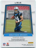 Jonathon Brooks 2024 Panini Certified Freshman Fabrics Jersey/AUTO RC #FMS-JBS 320/349