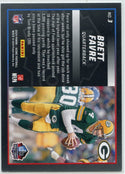 Brett Favre 2024 Panini Score Blue Parallel Card #3 53/100