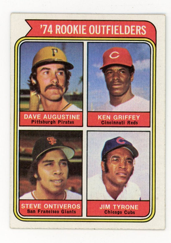 '74 Rookie Outfielders #598 Card