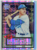 Duke Snider 2001 Topps Archives Reserve 1952 Reprint Refractor Card