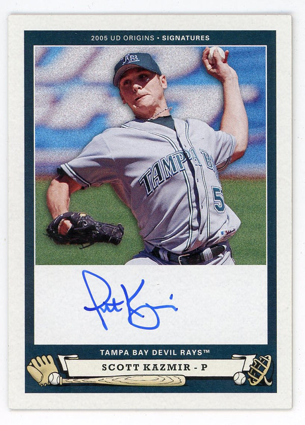 Scott Kazmir Autographed 2005 Upper Deck Origins #SK1