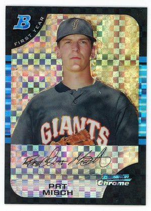 Pat Misch 2005 Topps Bowman Chrome First Year #241