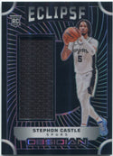 Stephon Castle 2024 - 2025 Panini Obsidian Eclipse Jersey RC #EM-SCS 115/249